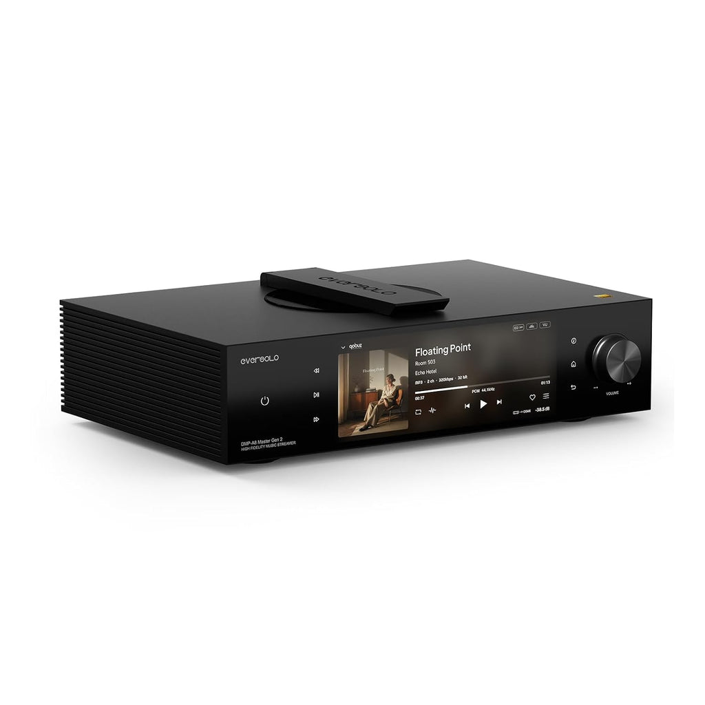 DMP-A8 Master Edition Gen 2 HiFi Music Streamer|DAC|Analog preamp|CD Player|8GB DDR5+64GB eMMC|AK4499EXEQ+AK4191EQ DAC|WiFi 6&SFP Fiber Network|Spotify Connect Lossless|Custom CD-Player|SNR&DNR 129dB