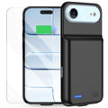 13800mAh Battery Case for iPhone 14 Pro Max/13 Pro Max/12Pro Max/14 Plus (6.7 inch) [2026 Upgraded] High Capacity Extended Charging Case Charger Battery Pack with Tempered Glass Screen Protector