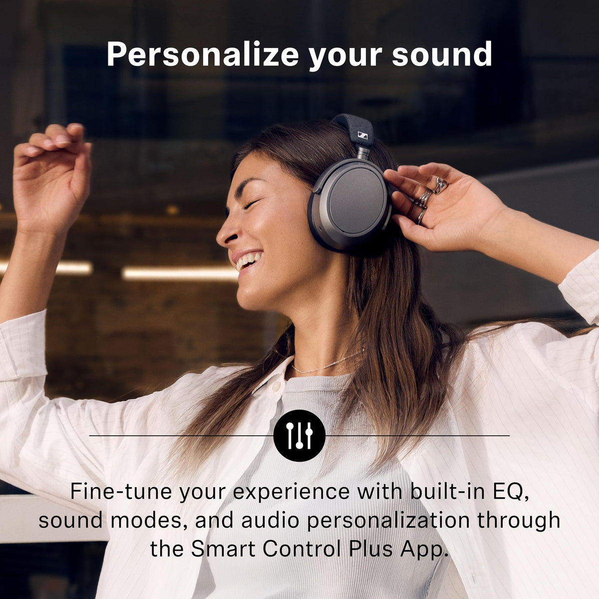 Sennheiser Momentum 4 Wireless Headphones, Bluetooth, ANC, 60h Battery